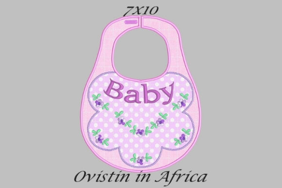 Adorable Baby Bib: A Perfect Nursery Embroidery