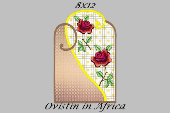 Beautiful Rose Floral Applique for Sweatshirts