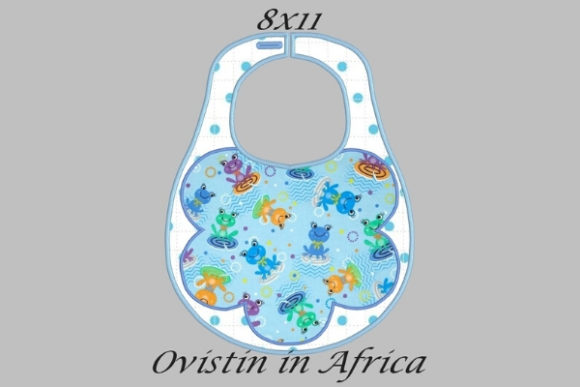 Charming Floral Baby Bib for Holiday Gifts