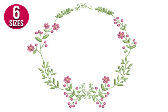 Charming Floral Frame for Craft Fair Success