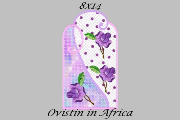Cute Purple Floral Applique Placemat Review