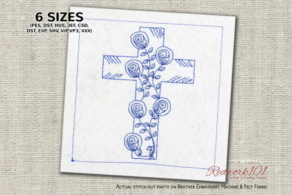 Elegant Easter Cross with Floral Charm