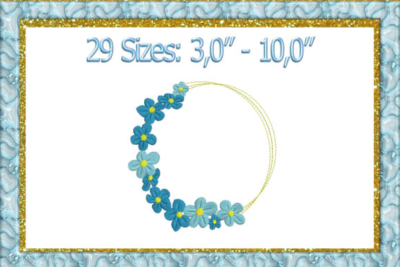Flower Frame Floral Wreath: A Versatile Design