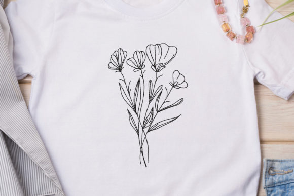 Flowers Line Art: A Versatile Design for Business