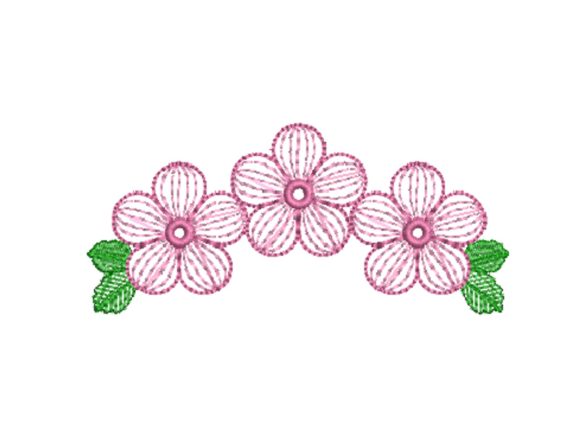Simple Flowers: A Versatile Embroidery Design